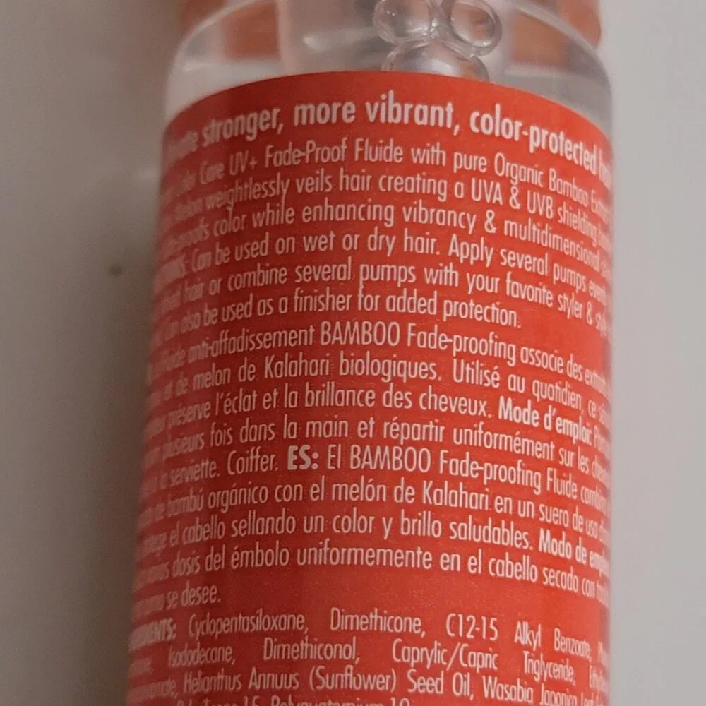 2 Alterna  UV+ Hair Color Protection Fade Proof Fluide